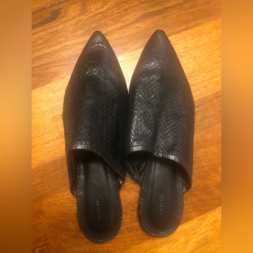 Osklen flats black size 8/euro 39